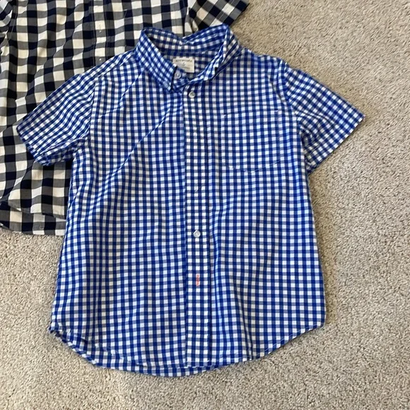J Crew Kids Set of 3 short sleeve button down shirts, size 6-7 - Picture 6 of 7